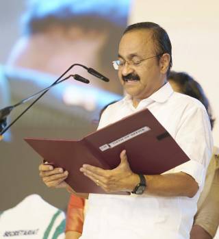 Swearing-in Ceremony of V.D. Satheesan
